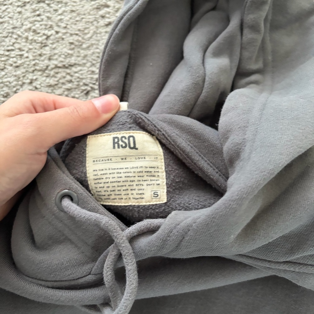 RSQ Gray Hoodie - Picture 2 of 3
